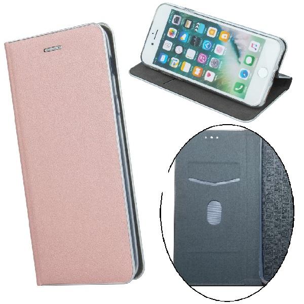 iPhone XS Max - Smart Venus Flip Case Mobiililompakko - Vaaleanpunainen kulta Pink gold