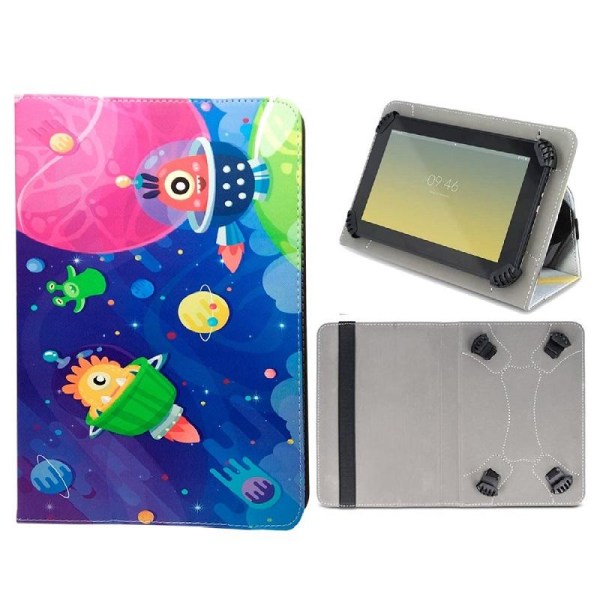Universal Flip Case til 9-10,2" tablets - Cosmos Multicolor