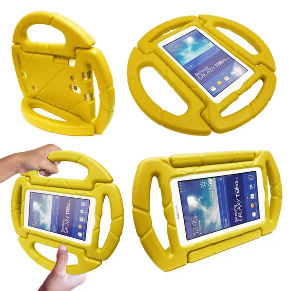 iPad Mini 1/2/3 STYRHJUL Stötsäker Stativ Fodral Yellow