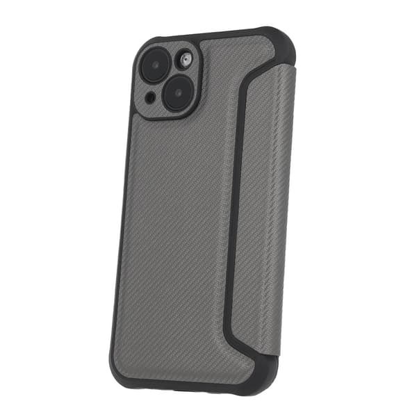 iPhone 16 Pro Max - Smart Carbon Mobilplånbok Silver Silver