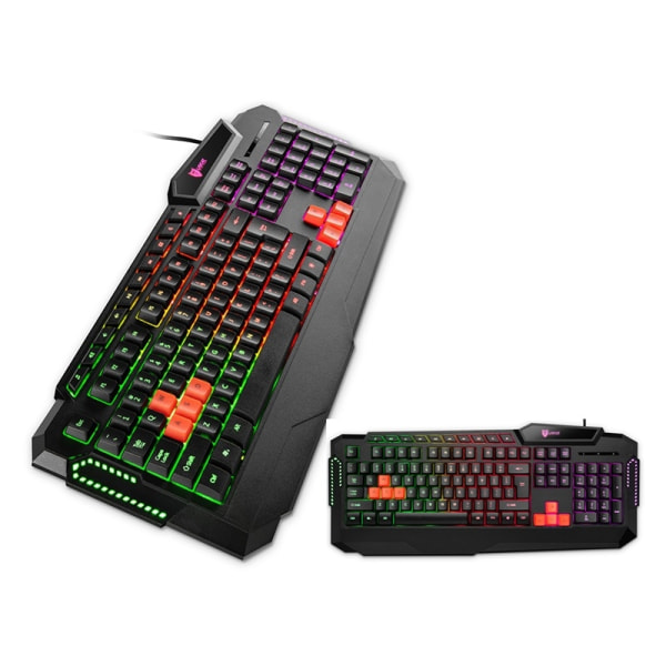 Liocat gaming tastatur KX 756C qwerty sort Black