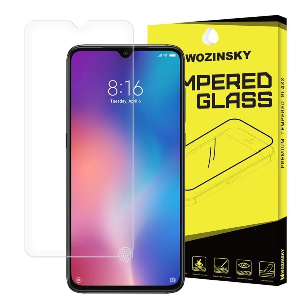 Xiaomi Mi 9 - Wozinsky 9H Härdat Glas Displayskydd Transparent