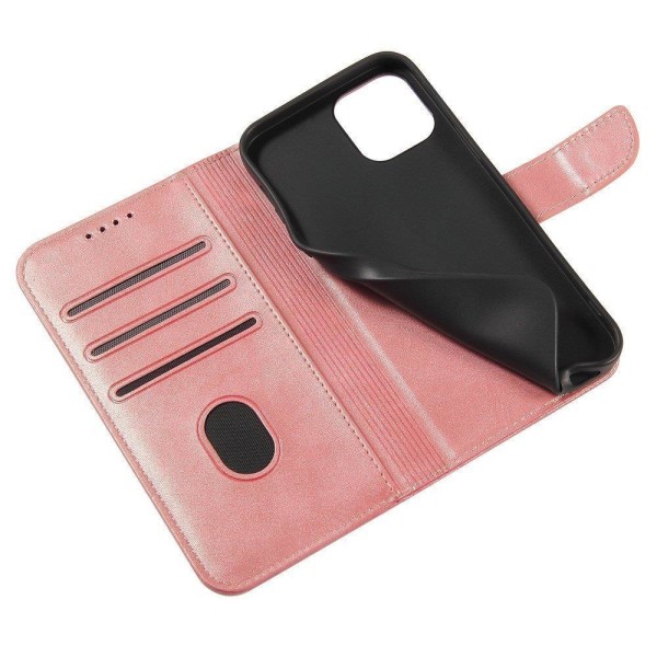 iPhone 12 PRO MAX - Bogetui Etui Mobilpung Pink Pink