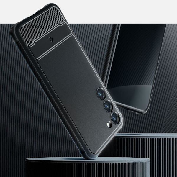 Samsung Galaxy S23 - SPIGEN Spigen Rugged Armor Skal Mattsvart Svart