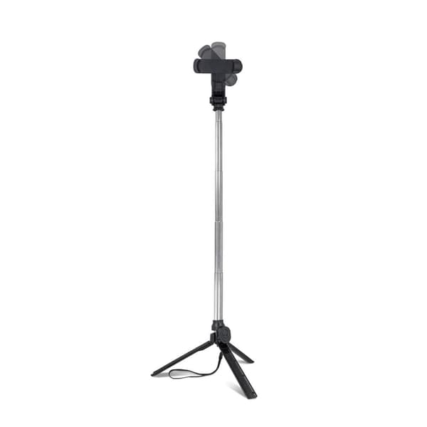 Tripod Selfiepinne / Mobilstativ med Bluetooth Fjärrkontroll Black