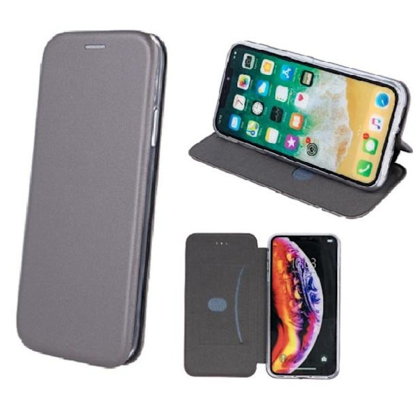 Xiaomi Redmi Note 8 Pro - Smart Diva Mobilplånbok - Grå Grey