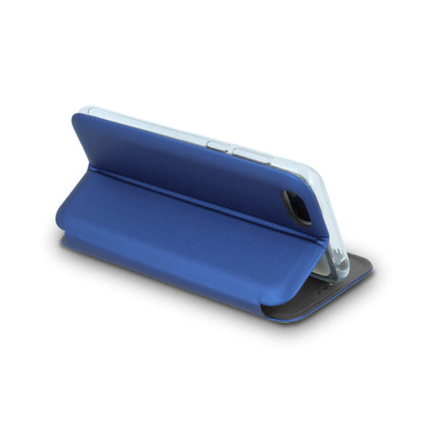Samsung Galaxy J6 Plus - Smart Diva Mobilplånbok - Marinblå Marinblå