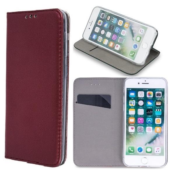 Samsung Galaxy A50 - Smart Magnetic Mobile Wallet - Vinrød Wine red