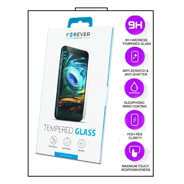 2-Pack - Huawei Mate 20 -  FOREVER Härdat Glas Displayskydd Transparent