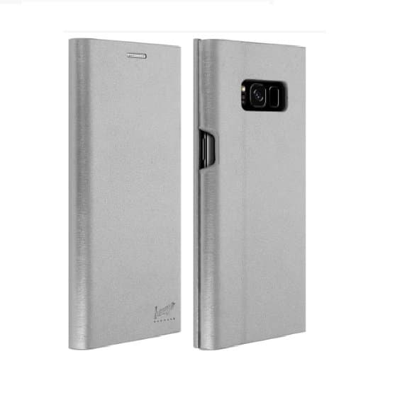 Samsung Galaxy J5 (2017) Beeyoo Grande Plånboksfodral - Silver grå