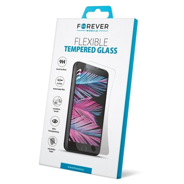 Motorola Moto G8 Power - Fleksibelt fuldskærms-hærdet glas Transparent