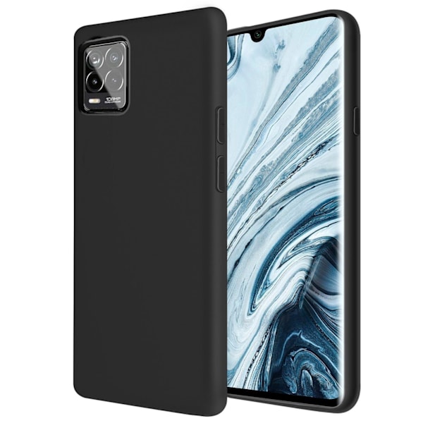 Realme 8 / Realme 8 PRO - Matt TPU pehmeä kansi - musta Black