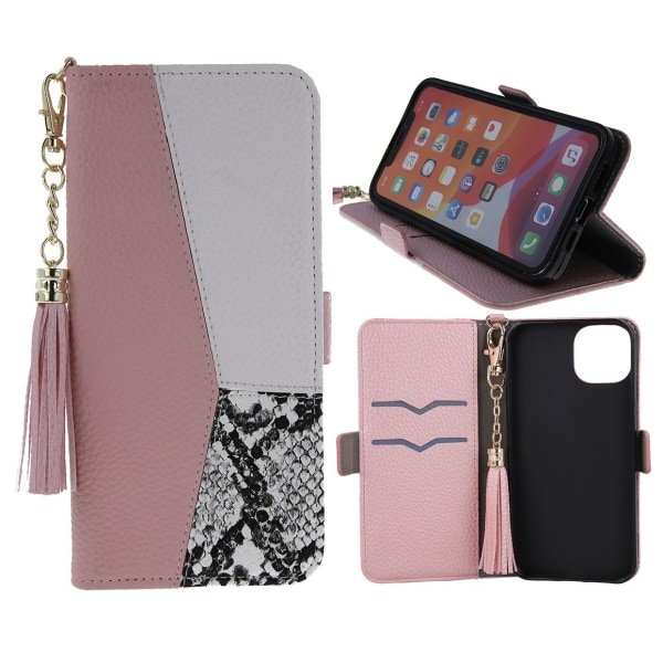 Oppo A17 - Smart Charms Case Mobile Wallet Pink Pink