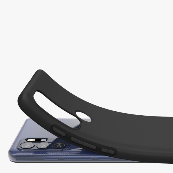 Motorola Moto G31 / Moto G41 - Matt TPU Mjuk Skal - Svart Black