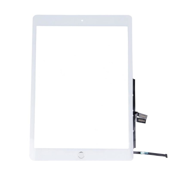 Pekpanel för iPad 7 10.2" (2019) / iPad 8 10.2" (2020)  - Vit Transparent