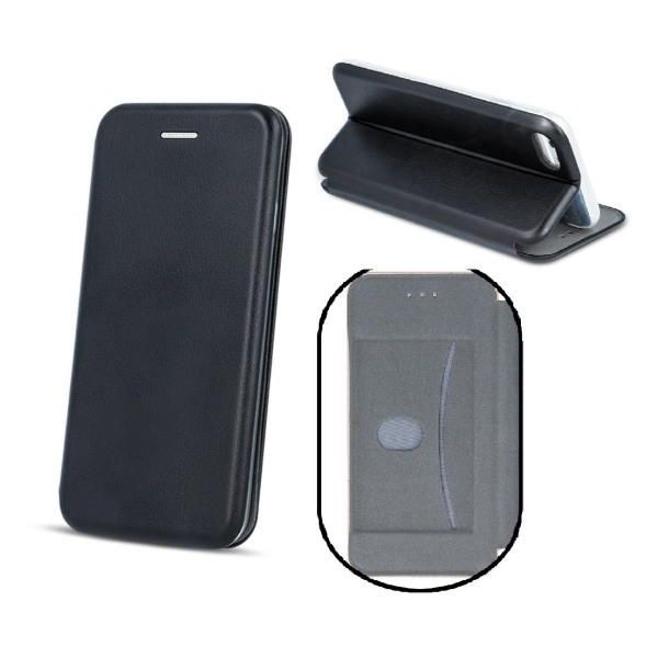 Samsung Galaxy A10 - Smart Diva Case Mobilpung - Sort Black