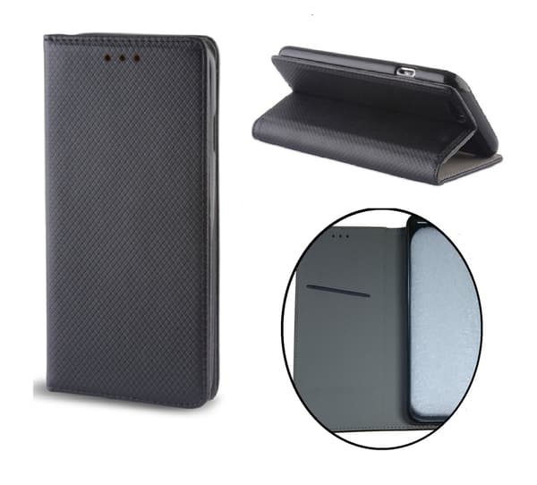 iPhone 11 - Smart Magnet Flip Case Mobilplånbok - Svart Svart
