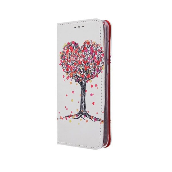 Samsung Galaxy S8 - Älykäs, trendikäs Tree Of Love -mobiililompakko Grey