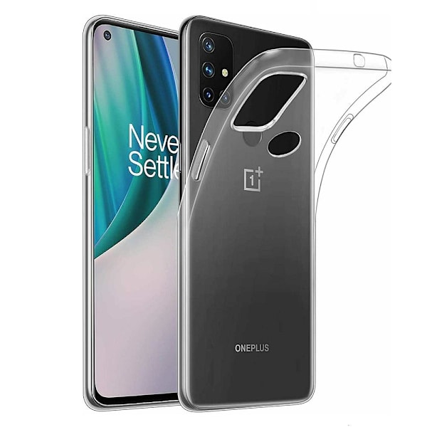 OnePlus Nord N10 5G - Läpinäkyvä ohut kuori Transparent