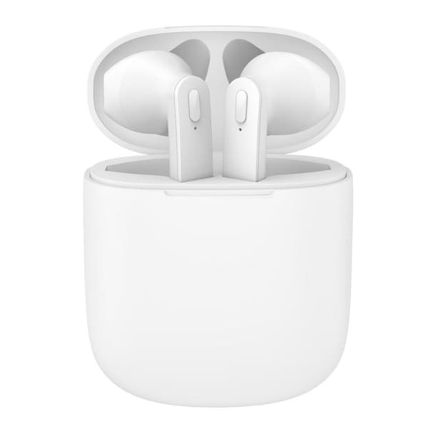 TWS BT 5.0 Stereo Hörlurar med laddbox - Vit White