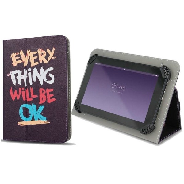 Universal Flip Case til 7"-8" tablets Black