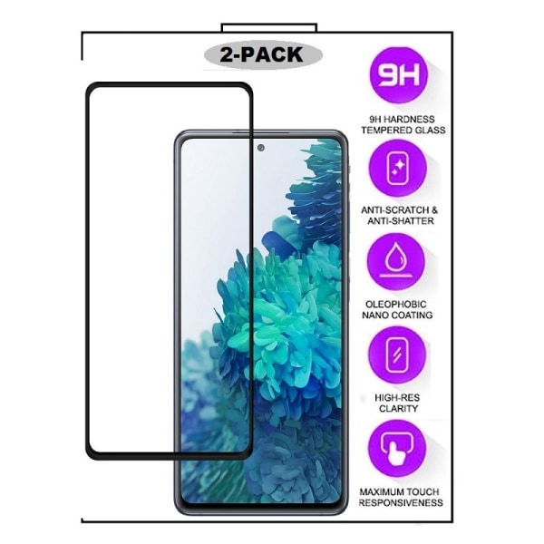 2-Pack iPhone SE 2022 / SE 2020 / 7 / 8 Anti-Shock 9DCeramic Här Transparent