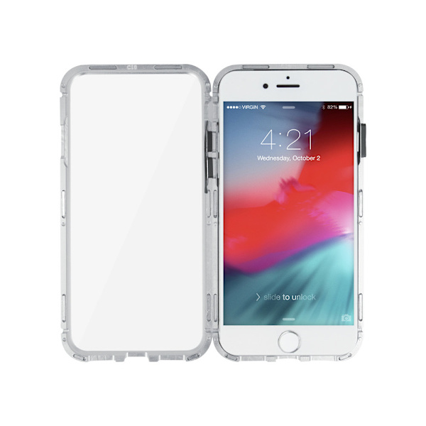 iPhone 11 Pro Max - Magnetiskt Fullglas 360/Bumper Fodral Transparent