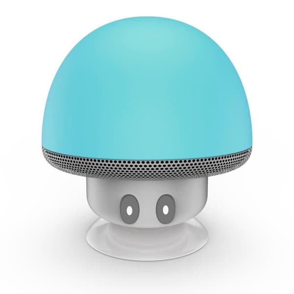Trådlös Portable Bluetooth Högtalare med Mikrofonen Mobilhållare Blue