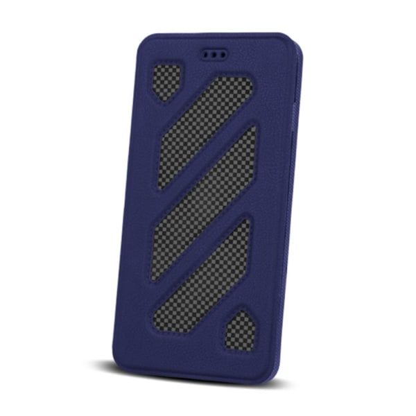 iPhone 6 / 6s - Smart Solid Case Mobilplånbok - Blå Blå