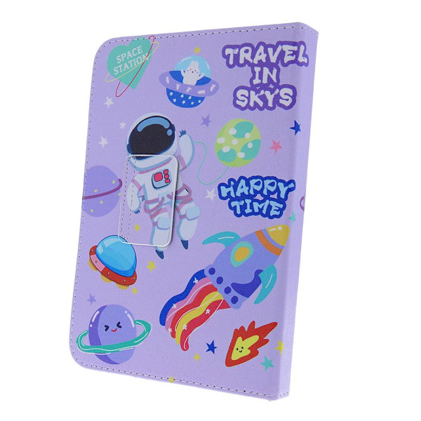 Universal Flip Case til 9-10,2" tablets - Space Stati Multicolor