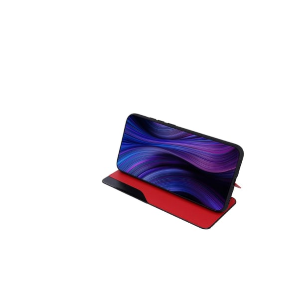 Samsung Galaxy A22 4G - Smart View Fodral - Röd Röd