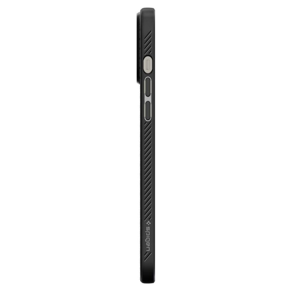 iPhone 13 Pro Max - Spigen Liquid Air Matte Blødt Cover - Sort Black