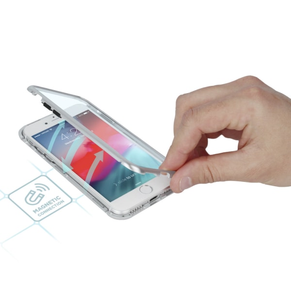 iPhone 11 Pro Max - magneettinen kokolasi 360 / puskurikotelo Transparent