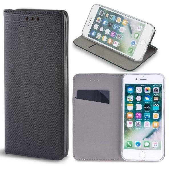 iPhone 6 / iPhone 6s - Smart Magnet Case Mobiililompakko - Musta Black