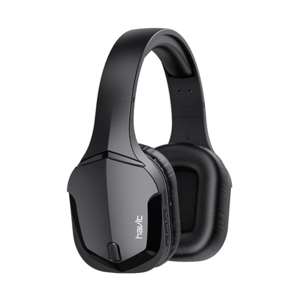 HAVIT Stereo On-Ear Trådløs Bluetooth V5.1 hovedtelefoner AUX/TF/ FM Black