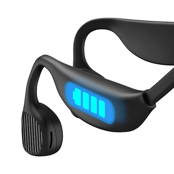 Bluetooth Bone Conduction langattomat handsfree-kuulokkeet XO - musta Black