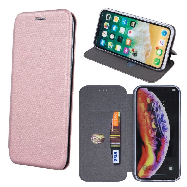 Sony Xperia 10 - Smart Verona Case Mobilpung - Rose Gold Pink gold