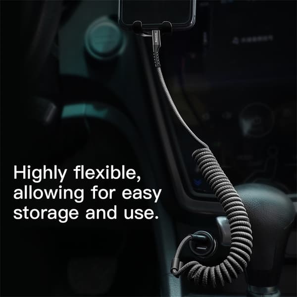 iPhone Snabbladdning Lightning kabel för iPhone / iPad - 100cm Black