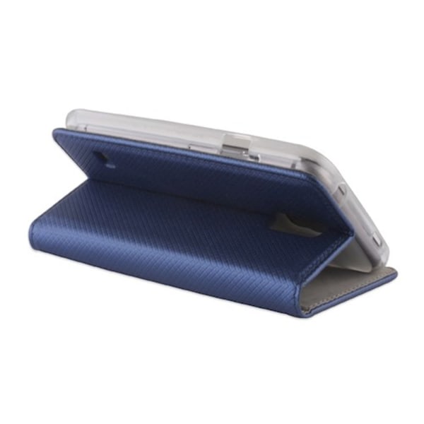 iPhone XS Max - Smart Magnet Flip Case Mobiililompakko - Navy Marine blue