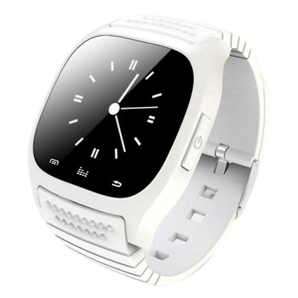 Bluetooth AlphaOne Smartwatch Multifunktion Touch Screen White