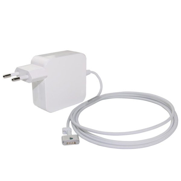 Oplader til Apple MacBook - 85W Magsafe 2 (T-stik), 1,7m White 6ca6 | White  | 265 | Fyndiq