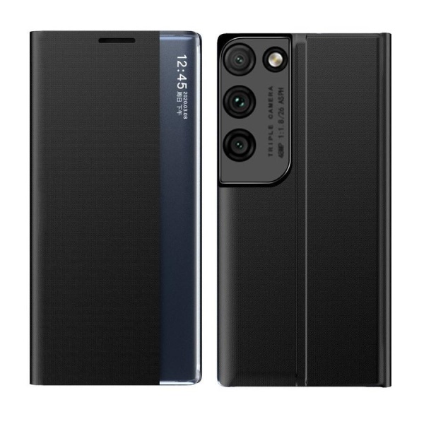 Samsung Galaxy S21 Ultra 5G - New Sleep Smart View Fodral -Svart Svart