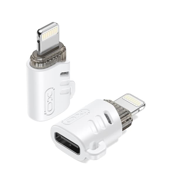 USB-C / Typ-C till Lightning Adapter Laddning/Dataöverföring -XO White