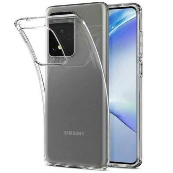 Samsung Galaxy Note 20 Ultra - Läpinäkyvä ohut kansi Transparent