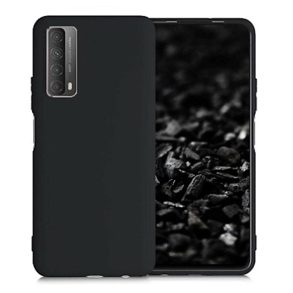 Huawei P Smart 2021 - Matt TPU Mjuk Skal - Svart Black