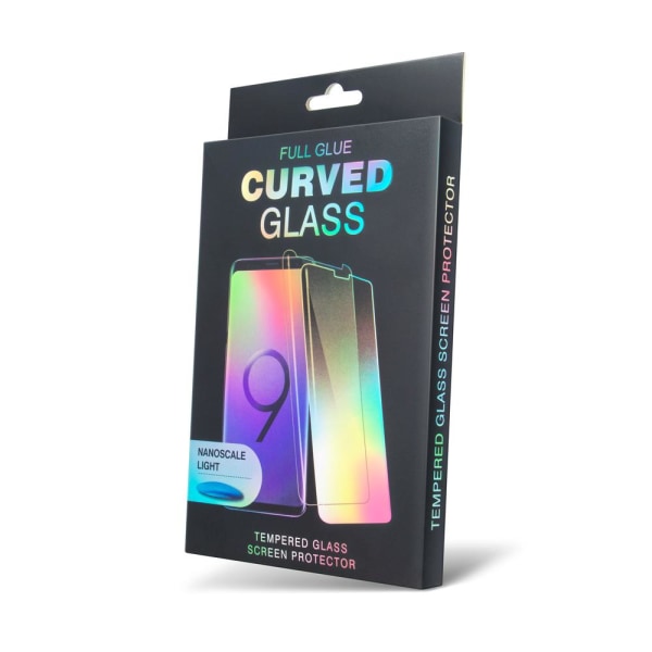 Samsung Galaxy Note 20 - UV5D hærdet glas skærmbeskytter - Fuld skærm Transparent