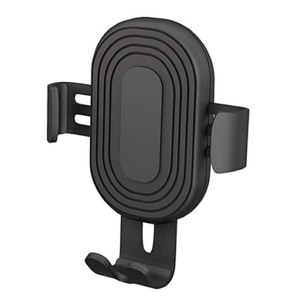 10W Qi Wireless Charging Air Vent Bilholder - iPhone, Samsung Black