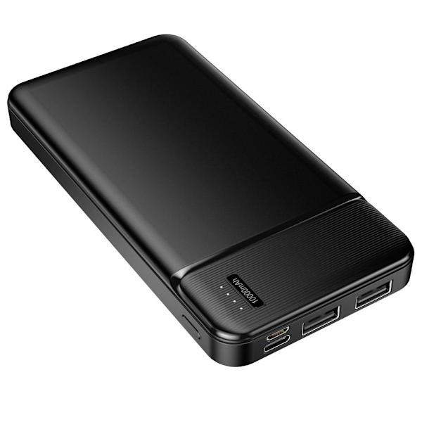 10000mAh Powerbank till Mobiltelefoner & Surfplattor Maxlife Svart