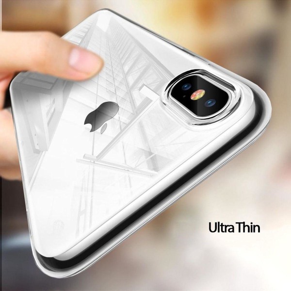 iPhone XS Max - Gennemsigtigt 1,8 mm blødt cover Transparent