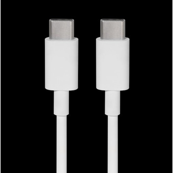 Snabbladdare USB-C till USB-C kabel - 1m White